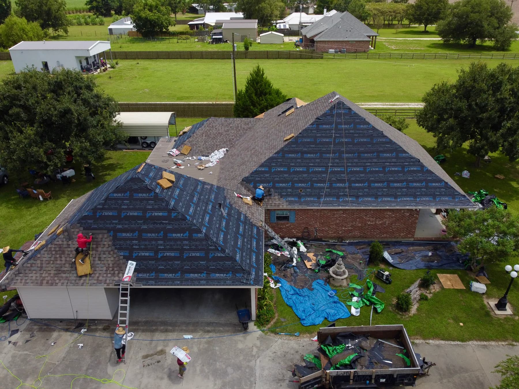 Revo Builds crew working on site